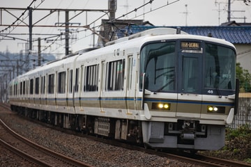 【JR西】221系NC617編成吹田総合車両所京都支所へ疎開回送