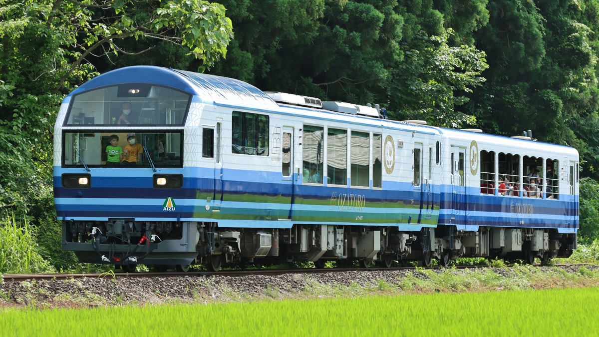 会津】会津鉄道お座トロ展望列車で行く！只見線の旅 |2nd-train鉄道