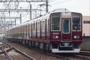 【阪急】8000系8000F正雀工場出場試運転