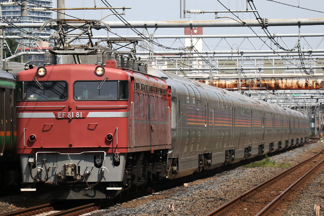 【JR東】カシオペア紀行 青森行き運転(20210710)を西川口駅で撮影した写真
