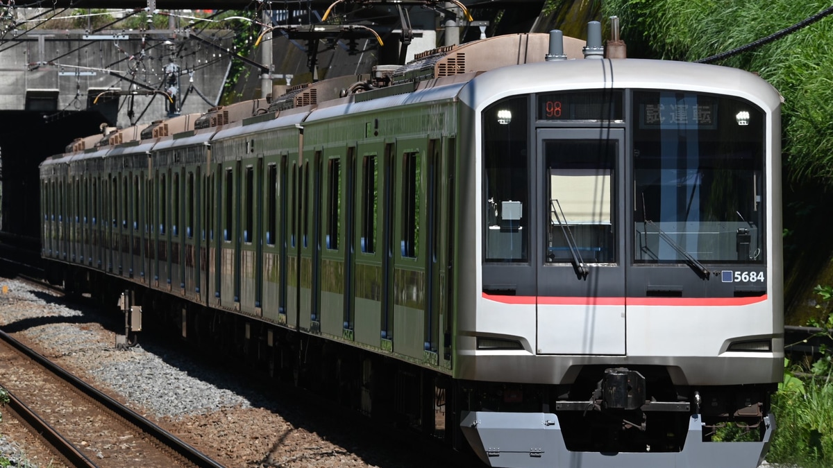 東急 5080系5184f東急田園都市線で試運転 2nd Train鉄道ニュース