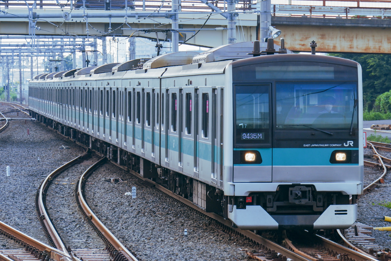 【JR東】E233系マト17編成長野総合車両センター出場回送の拡大写真