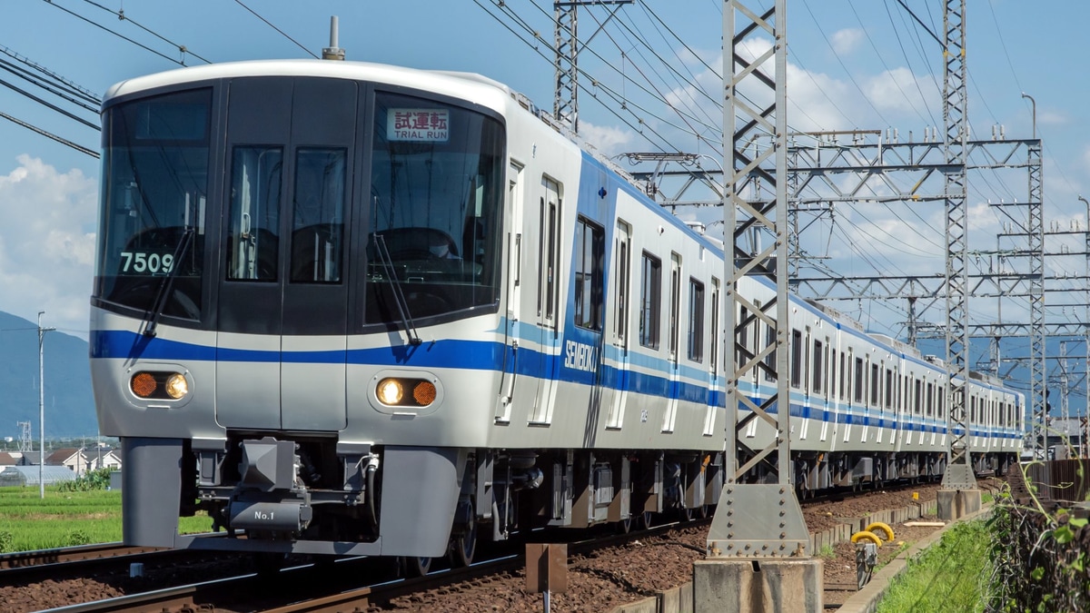 泉北】7000系7509Fが南海千代田工場を出場試運転 |2nd-train鉄道ニュース