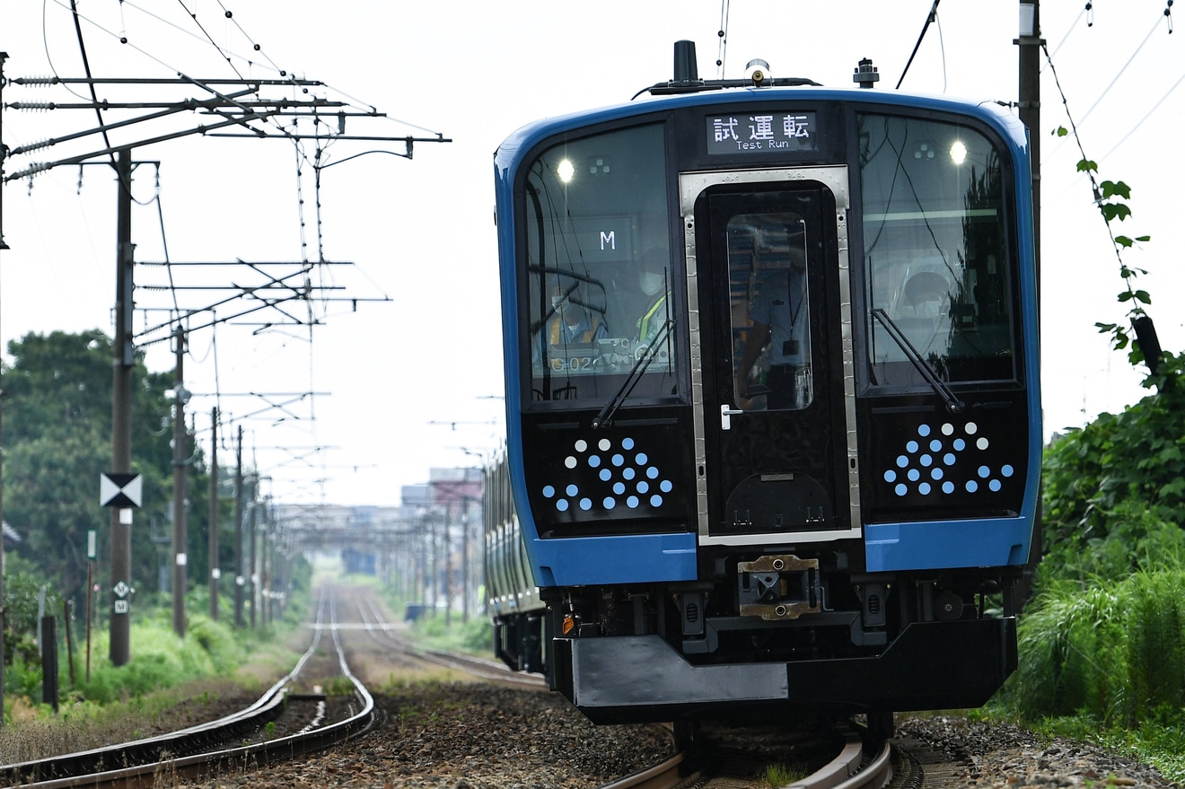 【JR東】相模線用新型車両E131系G-02編成公式試運転の拡大写真