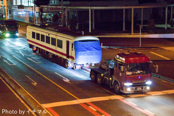 【西武】10000系10105Fレッドアロークラシック最後の1両クハ10705 廃車陸送