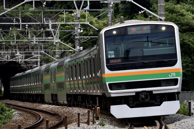 【JR東】国際的スポーツイベント開催に伴う東海道線・伊東線の臨時快速を不明で撮影した写真