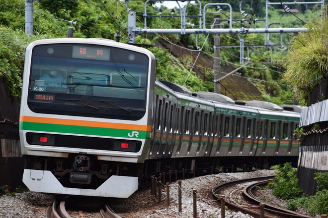 【JR東】国際的スポーツイベント開催に伴う東海道線・伊東線の臨時快速を不明で撮影した写真