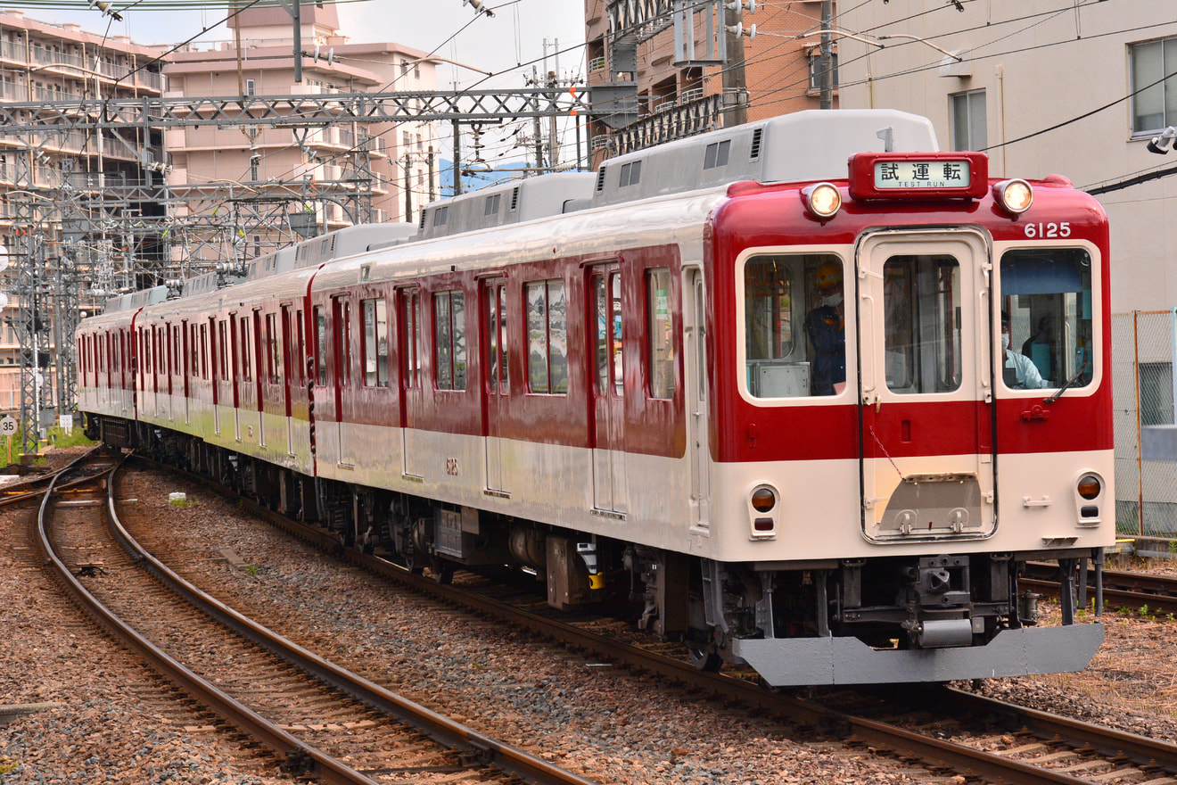 【近鉄】6020系C29出場後の南大阪線試運転の拡大写真