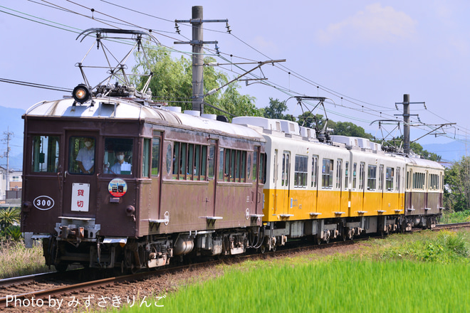 【ことでん】ETERNAL～エターナル～ことでんレトロ電車in琴平線を岡田～羽間間で撮影した写真