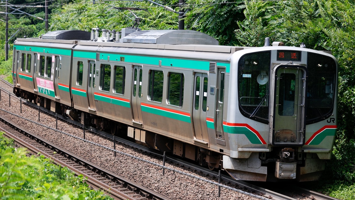 JR東】E721系P-12編成(指定席付)機能保全で仙台車両センターへ |2nd