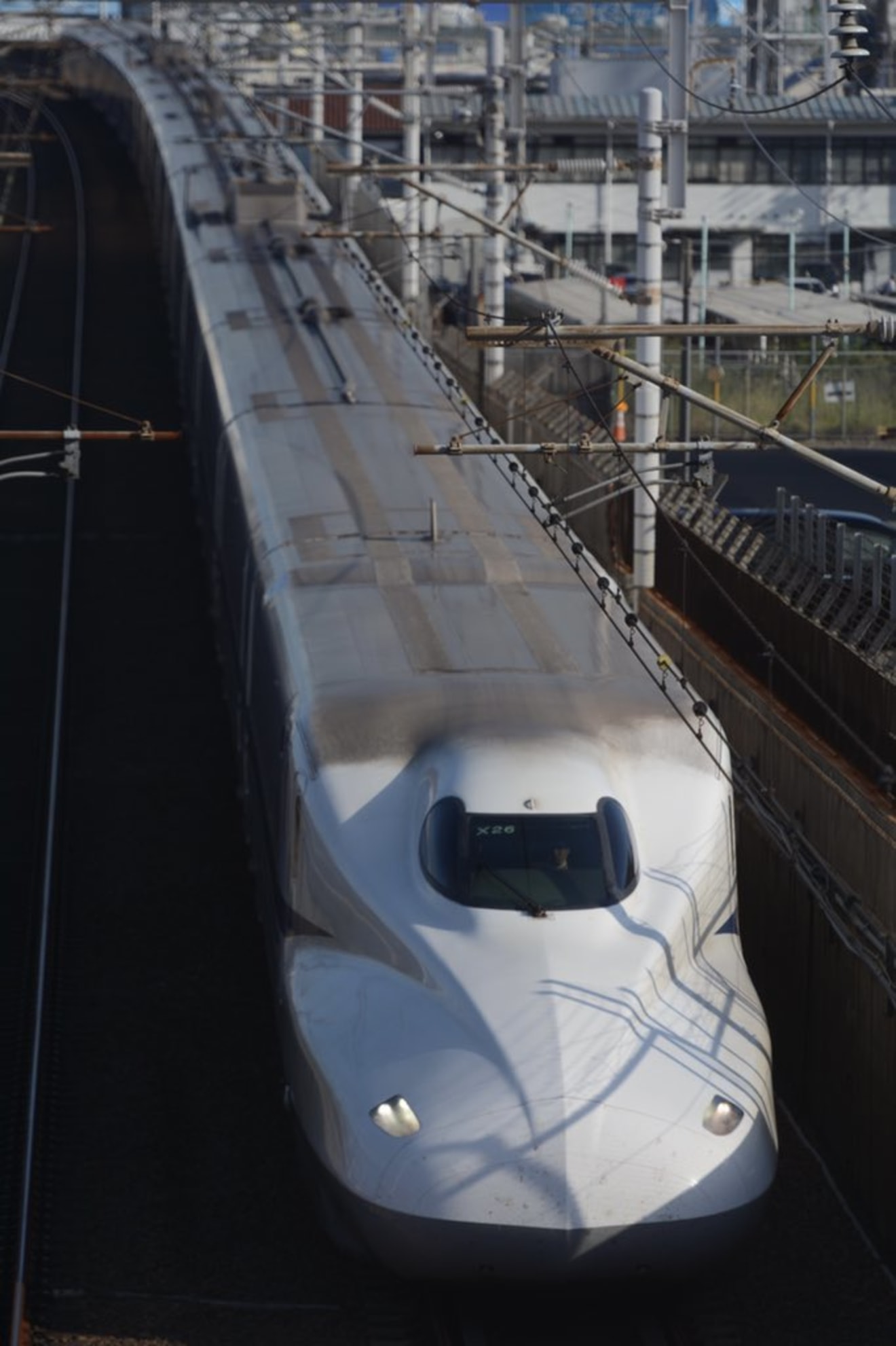 【JR海】N700A(スモールA)X26編成が浜松工場へ廃車回送の拡大写真