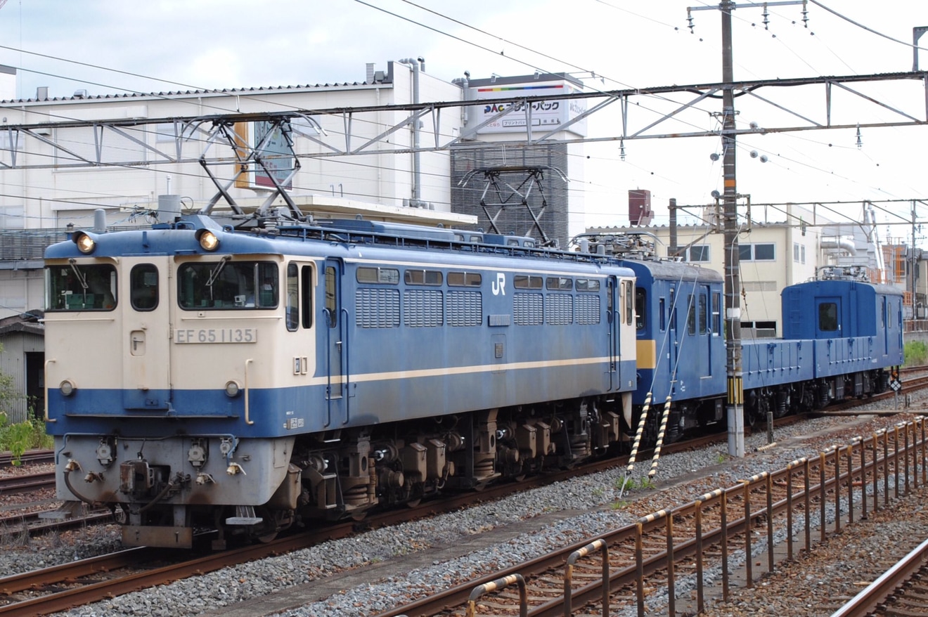 【JR西】クル144+クモル145京都鉄道博物館展示配給の拡大写真