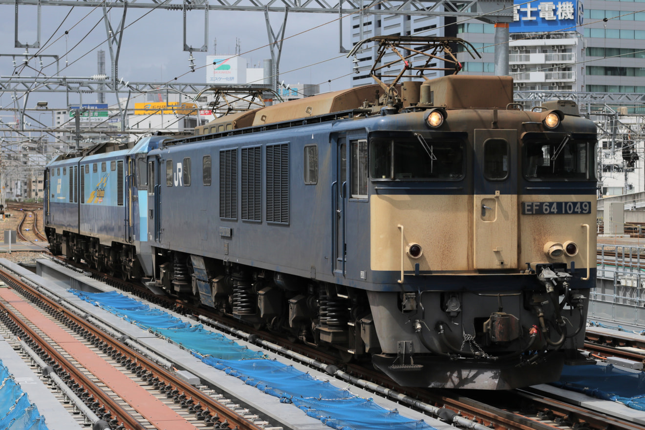 【JR貨】EH200-12が稲沢機関区から回送の拡大写真