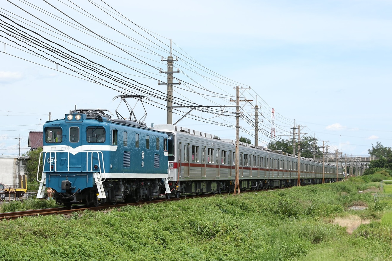 【東武】10030型11031F南栗橋工場出場回送の拡大写真