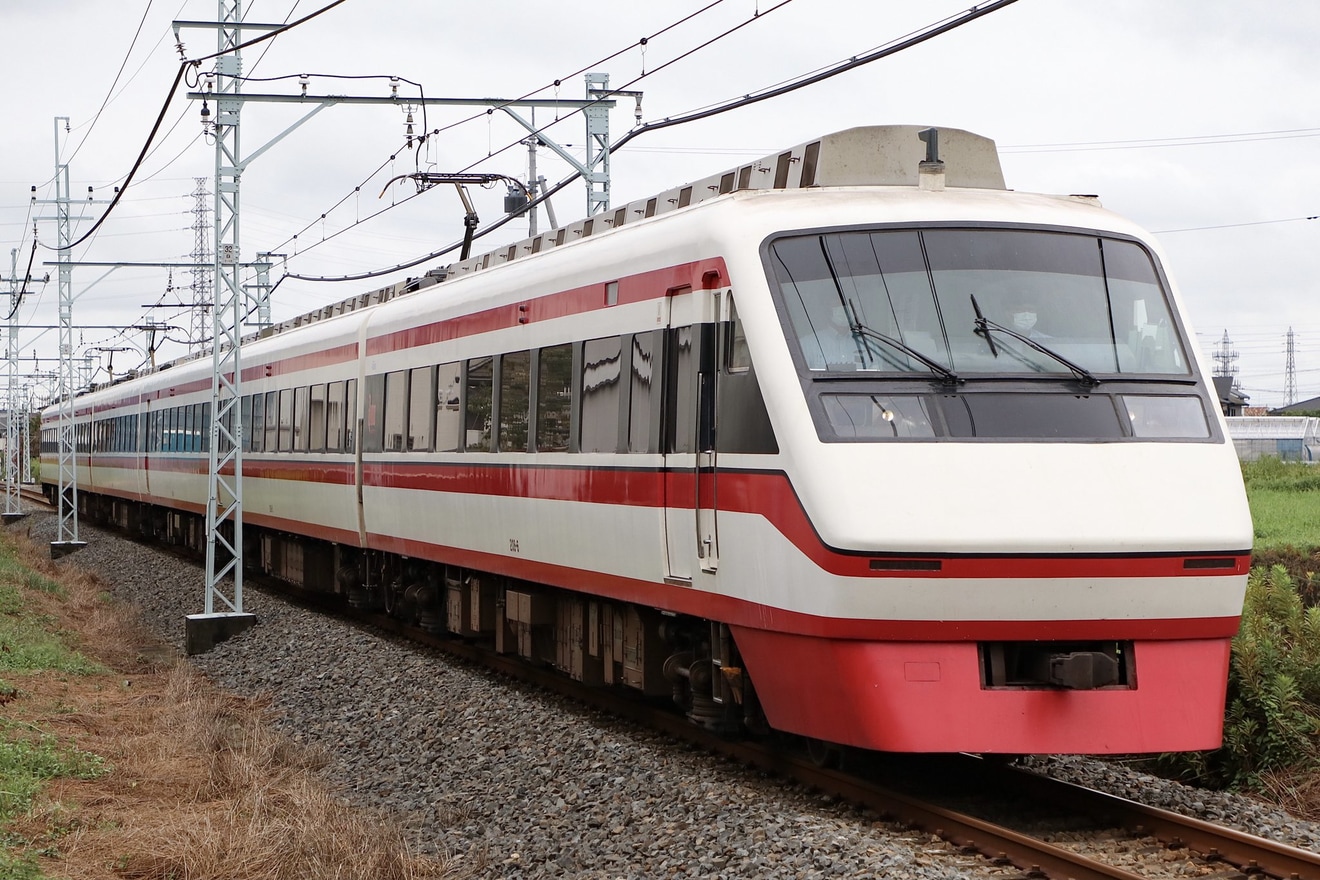 【東武】200型208F廃車回送の拡大写真