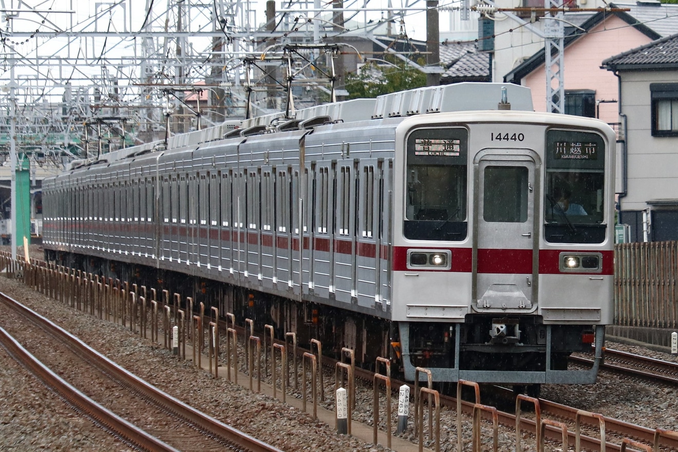 【東武】10030型11640F+11440F試運転で2019年11月以来の運用復帰の拡大写真