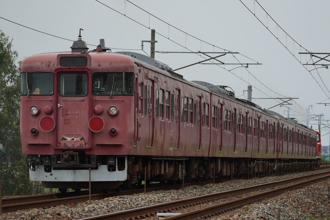 【JR西】415系C11編成・C03編成金沢へ配給輸送を不明で撮影した写真