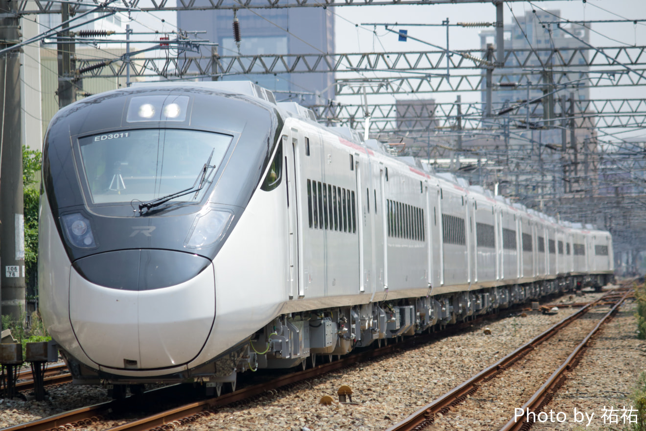 【台鐵】EMU3000型新製試運転の拡大写真