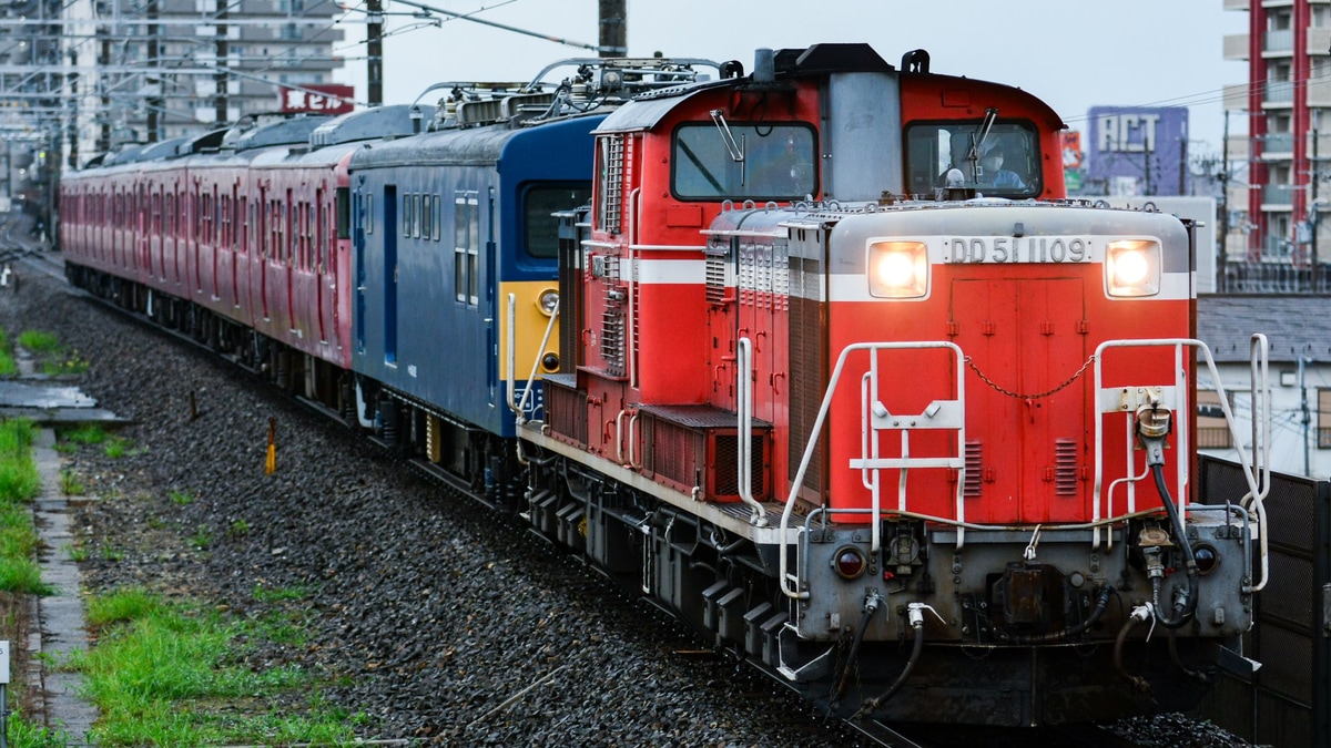 JR西】415系C03編成+C11編成吹田総合車両所へ配給輸送 |2nd-train鉄道