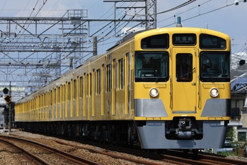 【西武】2000系2095F武蔵丘車両検修場出場試運転