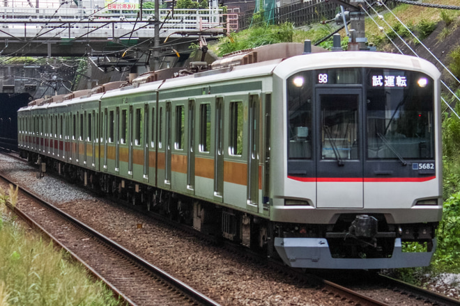 【東急】5080系5182F性能確認試運転を青葉台駅で撮影した写真