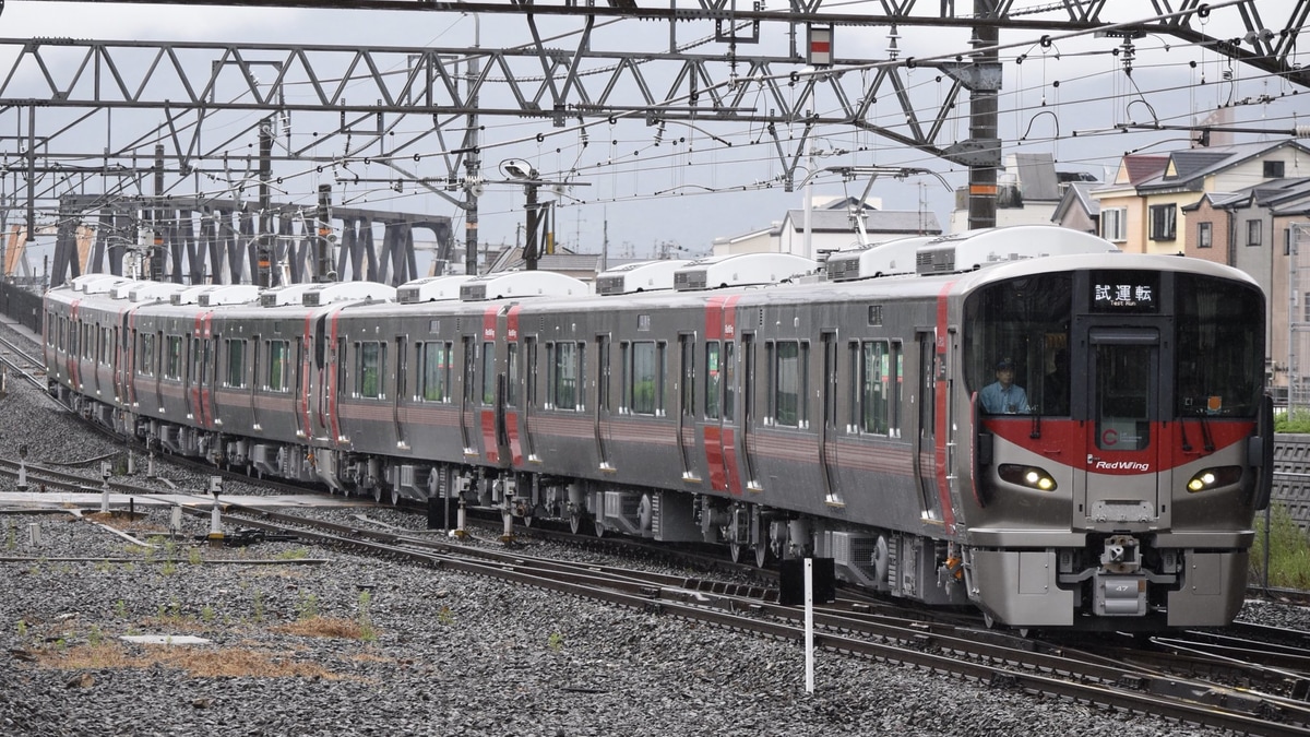 JR西】227系7両 近畿車輛出場試運転 |2nd-train鉄道ニュース