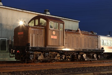 【関鉄】DD502号夜間撮影会が水海道車両基地にて開催