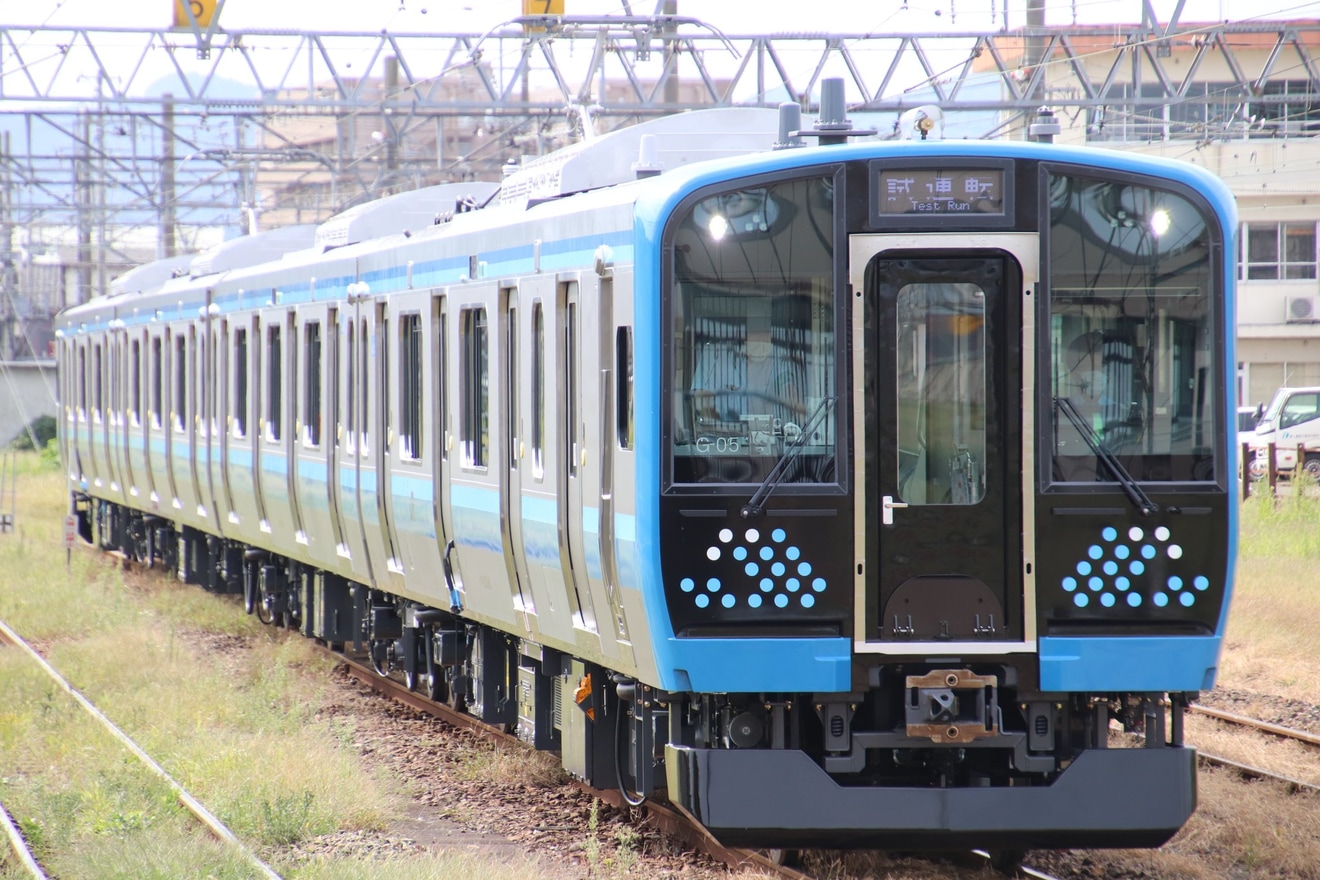【JR東】相模線用新型車両E131系G-05編成公式試運転の拡大写真