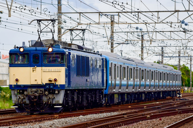 【JR東】E131系G-05編成配給輸送を辻堂～茅ヶ崎間で撮影した写真