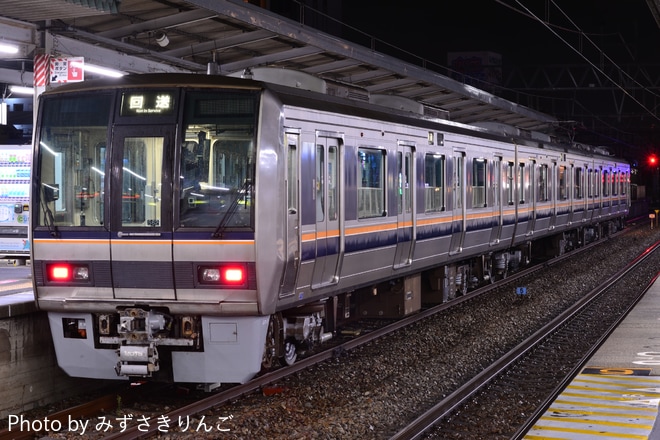 【JR西】207系S62編成網干総合車両所本所出場を東加古川駅で撮影した写真