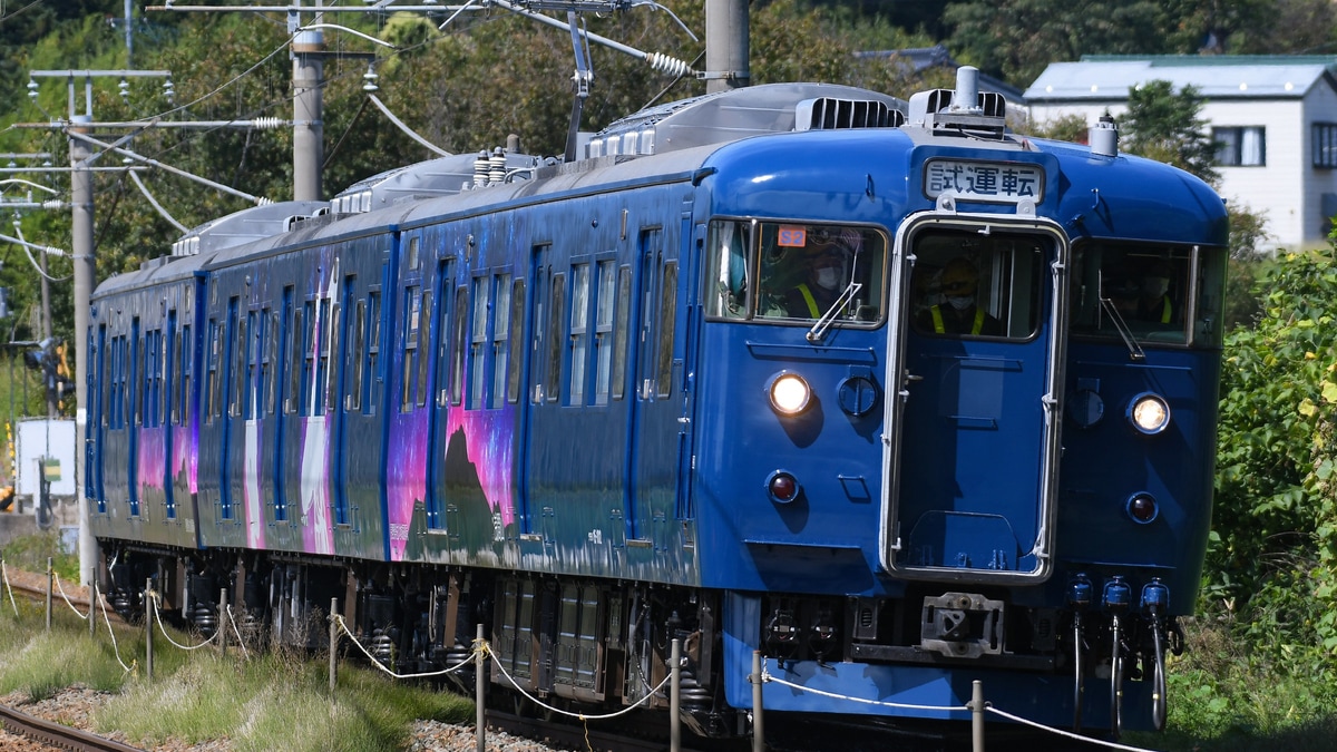 しな鉄】115系S2編成が「佐久地域星空トレイン」となり試運転 |2nd