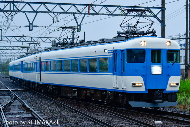 【近鉄】天理教立教184年月次祭に伴う団体臨時列車(202109)を江戸橋駅で撮影した写真