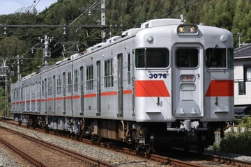 【山陽】3050系3076F東二見工場出場試運転
