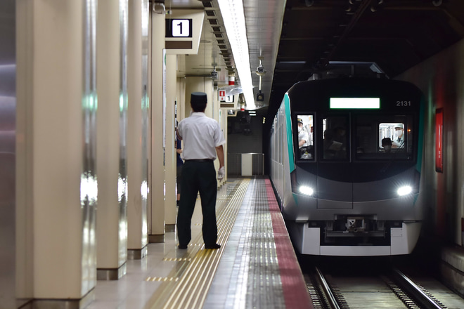 【京都市交】20系トップナンバーが地下鉄烏丸線で試運転を不明で撮影した写真