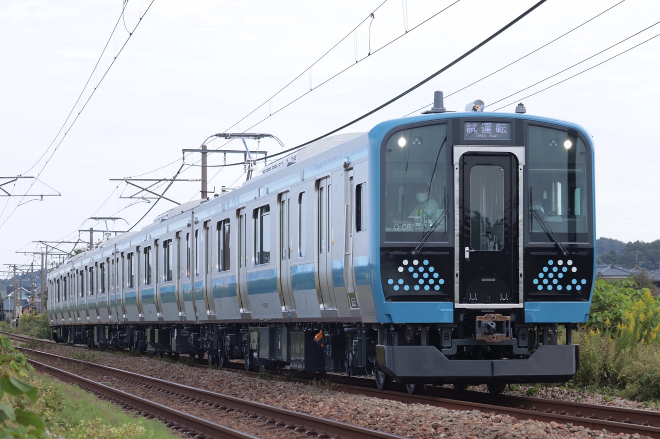 【JR東】相模線用新型車両E131系G-06編成公式試運転の拡大写真