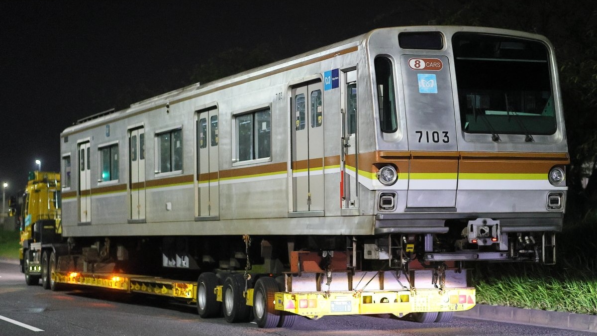 メトロ】7000系7103F廃車陸送 |2nd-train鉄道ニュース