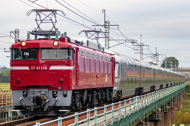 【JR東】EF81-139牽引カシオペア紀行及び返却回送