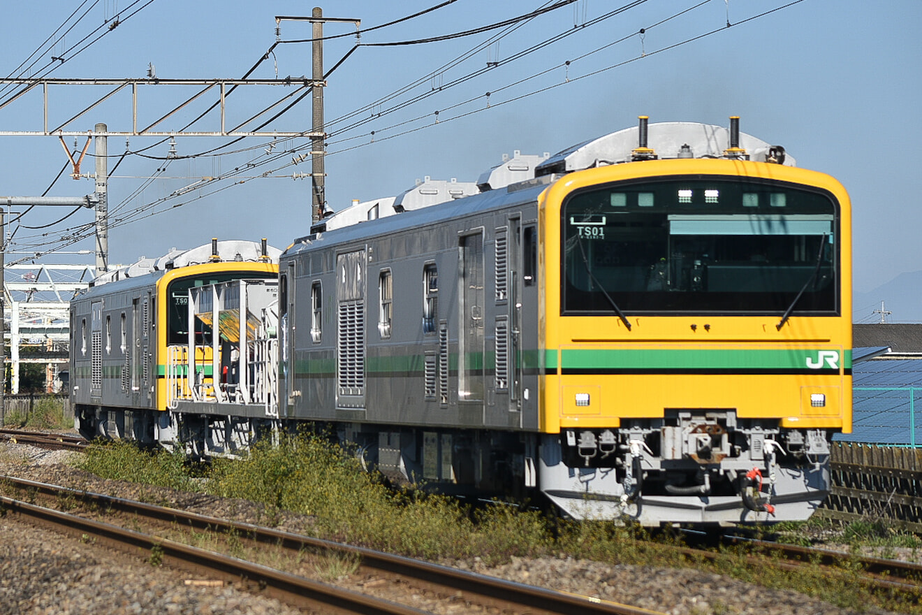 【JR東】GV-E197系 PQ軸 中央本線方面試運転の拡大写真