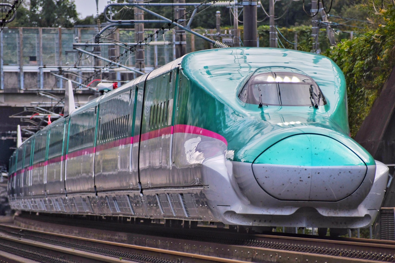 【JR東】E5系U46編成東北新幹線で試運転の拡大写真