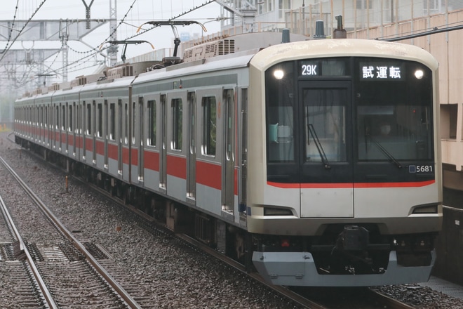 【東急】5080系5181F ATO確認試運転を西台駅で撮影した写真