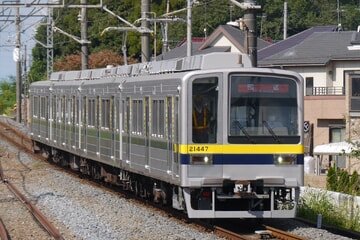 【東武】20400型21447F 津覇車輌出場回送