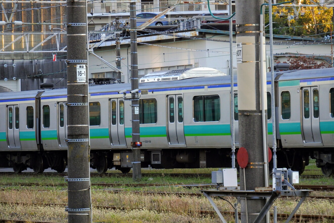 【JR東】E231系マト139編成横須賀色が剥がされるの拡大写真