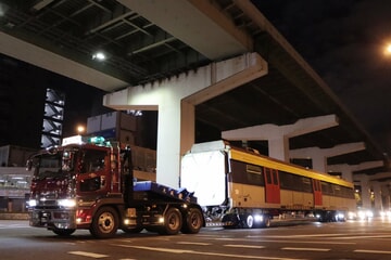 【MTR】SP1900形頭等車が近畿車輛へ陸送