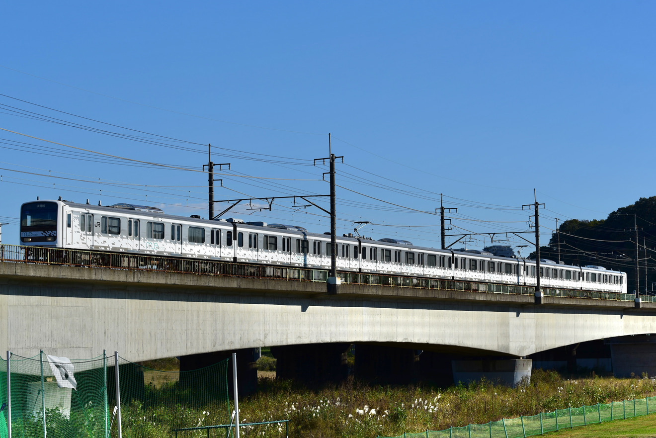 【JR東】MUE-Train武蔵野貨物線で試運転の拡大写真