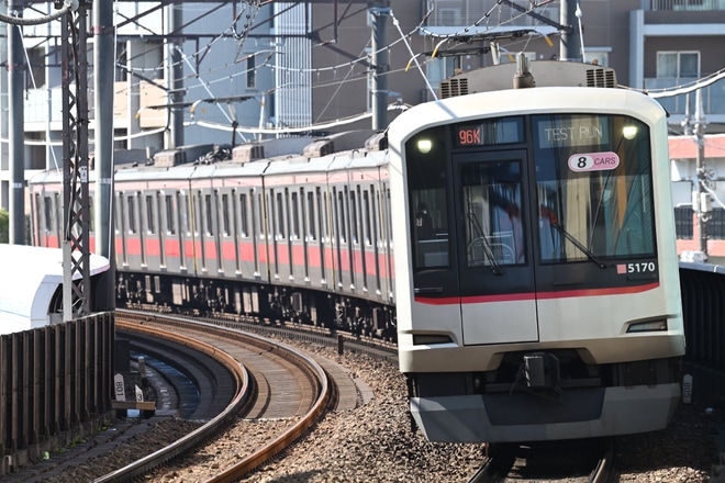 【東急】5050系5170F長津田車両工場出場(202110)を青葉台駅で撮影した写真