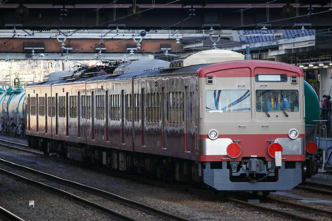 【西武】新101系253F (赤電)多摩川線から甲種輸送 (202110)