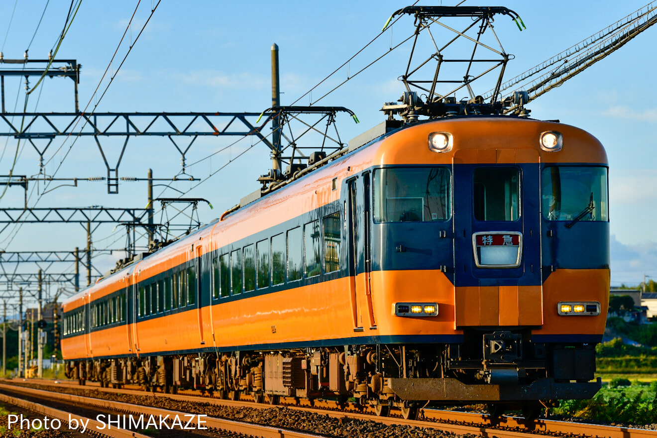 【近鉄】12200系NS39を使用した団体臨時列車の拡大写真