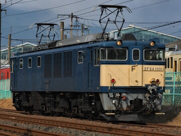 【JR東】EF64-1001秋田総合車両センター構内試運転