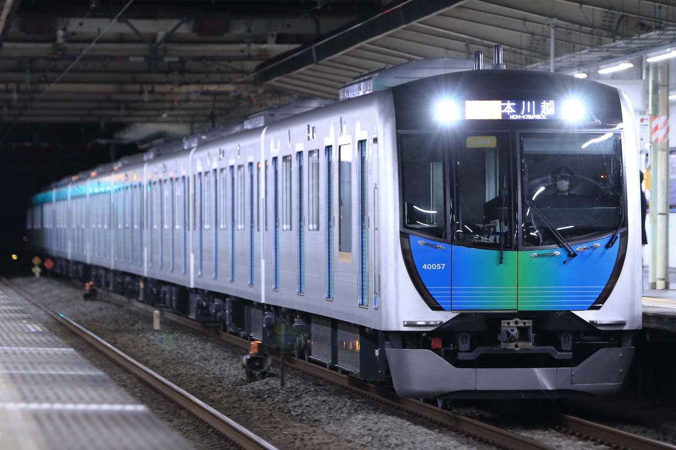 【西武】40000系40157F西武新宿線への拡大写真