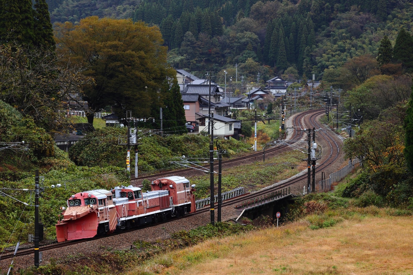 【あい鉄】DE15-1004ラッセル試運転(2021)の拡大写真